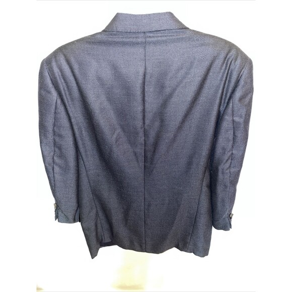 Ermenegildo Zegna Men’s Dress Blazer Sz 41R Charcoal Gray 100% Worsted Cashmere - Picture 9 of 13